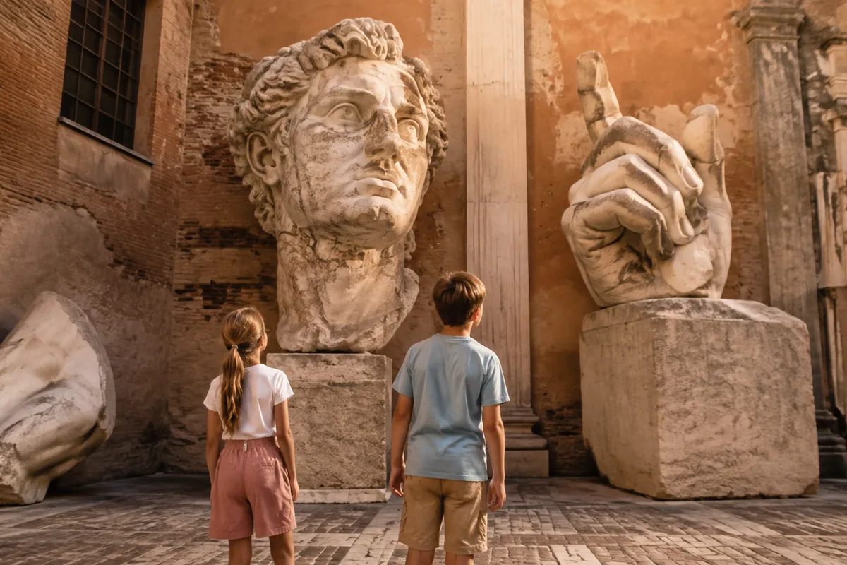 Rome: Private Percy Jackson Tour at Capitoline Museums