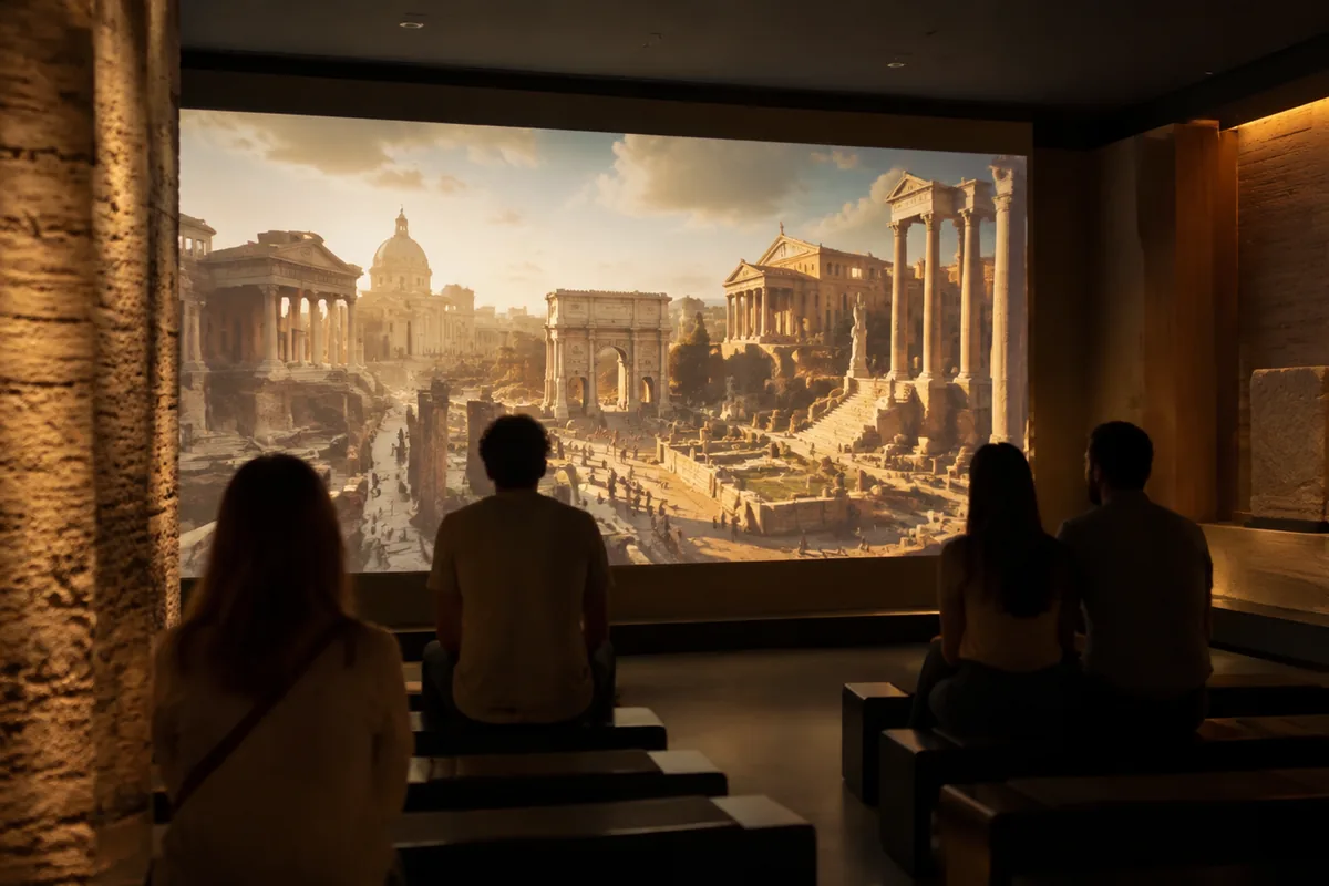 Rome: Capitoline Museums Experience with Multimedia Video